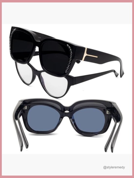 Polarized Fit Over Glasses Sunglasses Square Frame UV Protection Lightweight main image 7